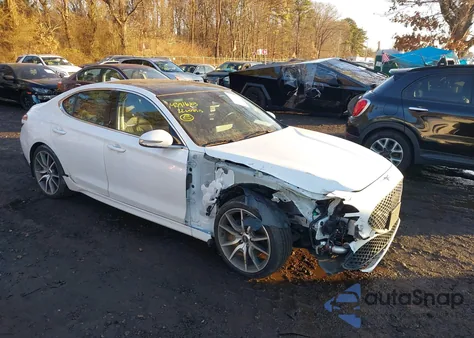 2022 Genesis G70 2.0T Awd из США, поврежденный, VIN KMTG34TA6NU089544